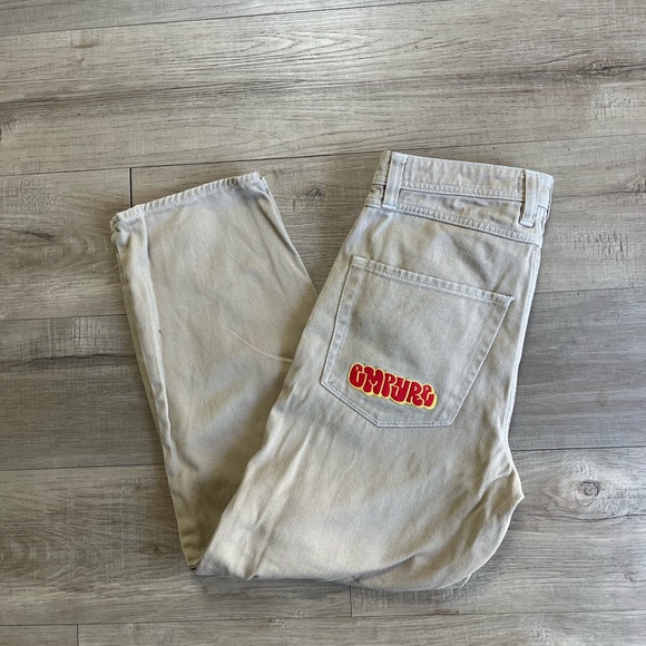 Women’s empyre Khaki Denim Wide Leg Pants - Picture 7 of 9